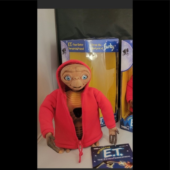 Furby E.T. 2000 The Extra-
Terrestrial Interactive
Talking E.T.Finger Glow - Picture 6 of 12